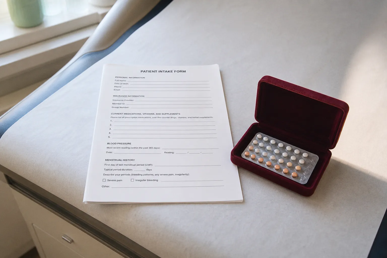 Birth control checklist: what to gather before your visit