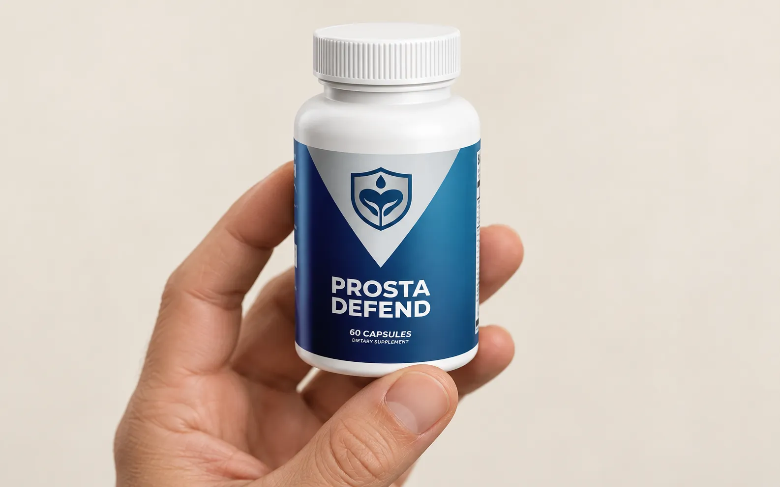 ProstaDefend — the package held in a hand
