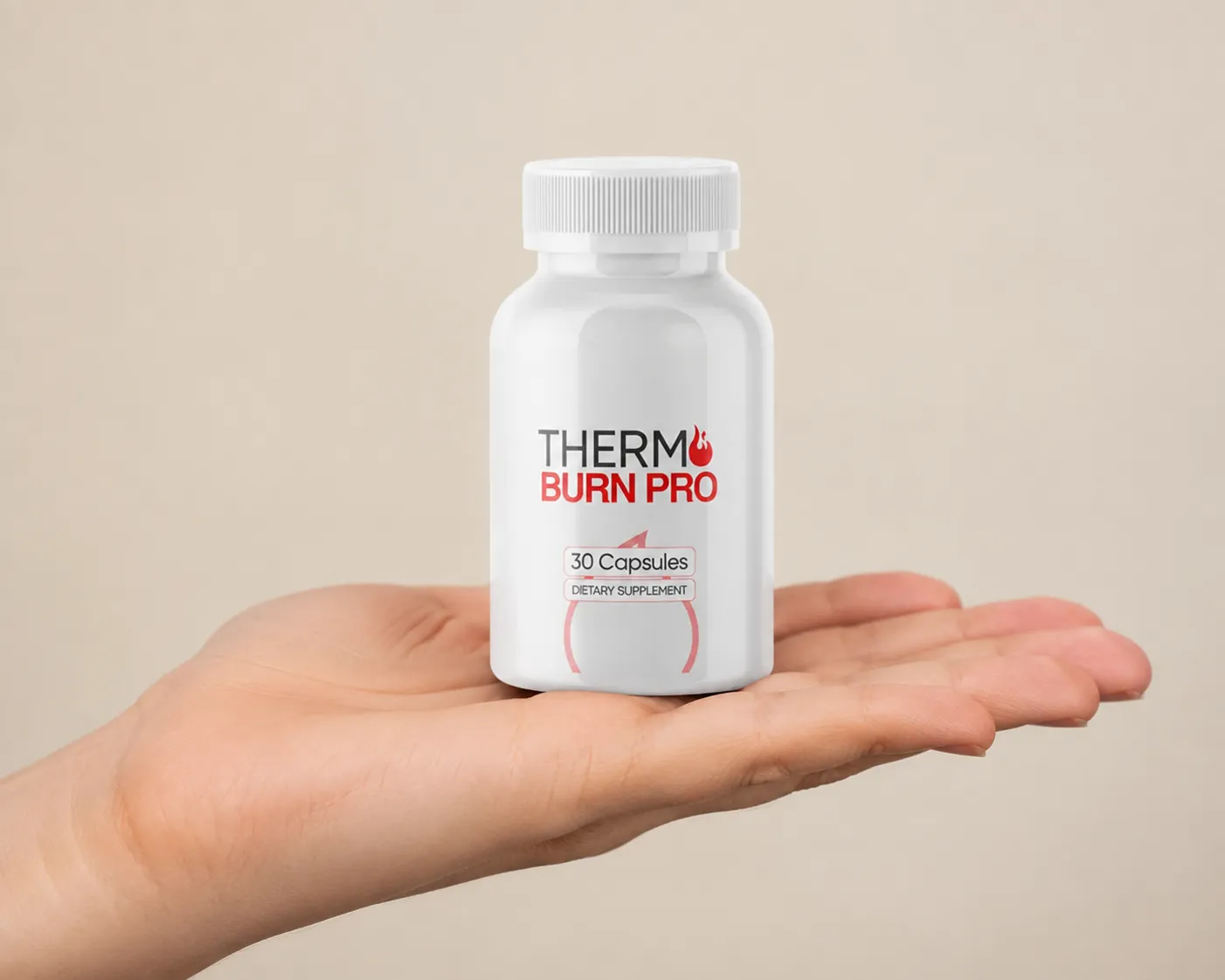 Thermo Burn Pro — the package held in a hand