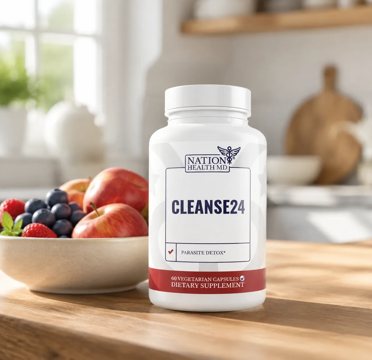 Cleanse 24 VSL — the package in everyday use