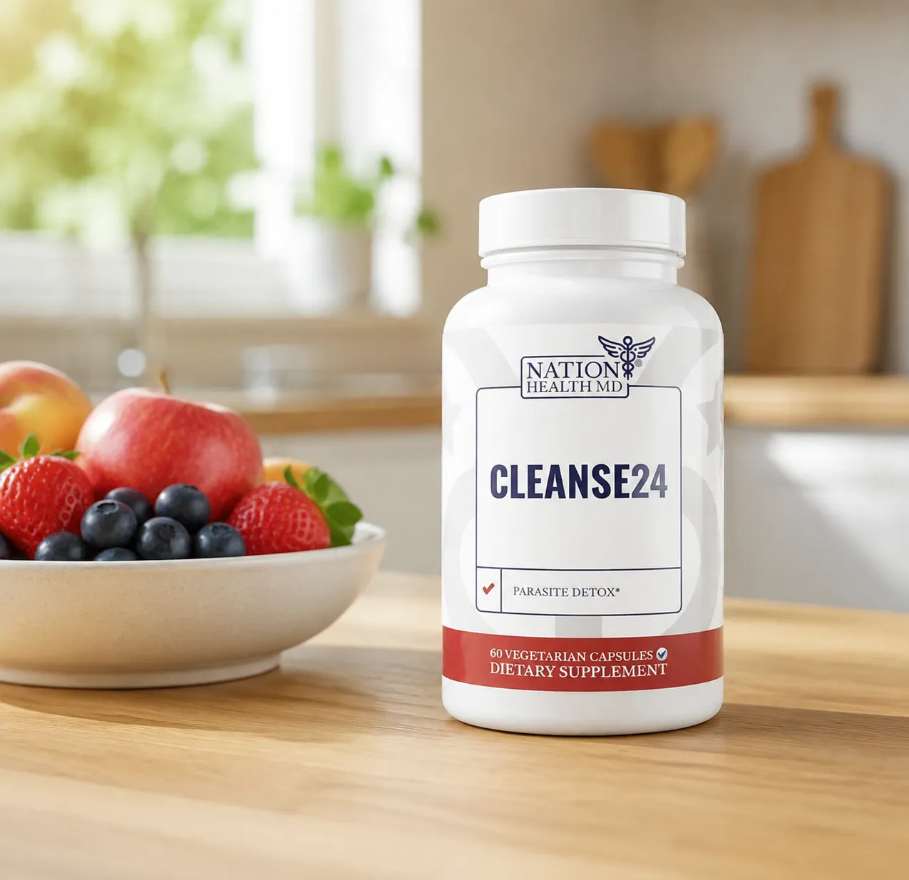 Cleanse 24 — the package in everyday use