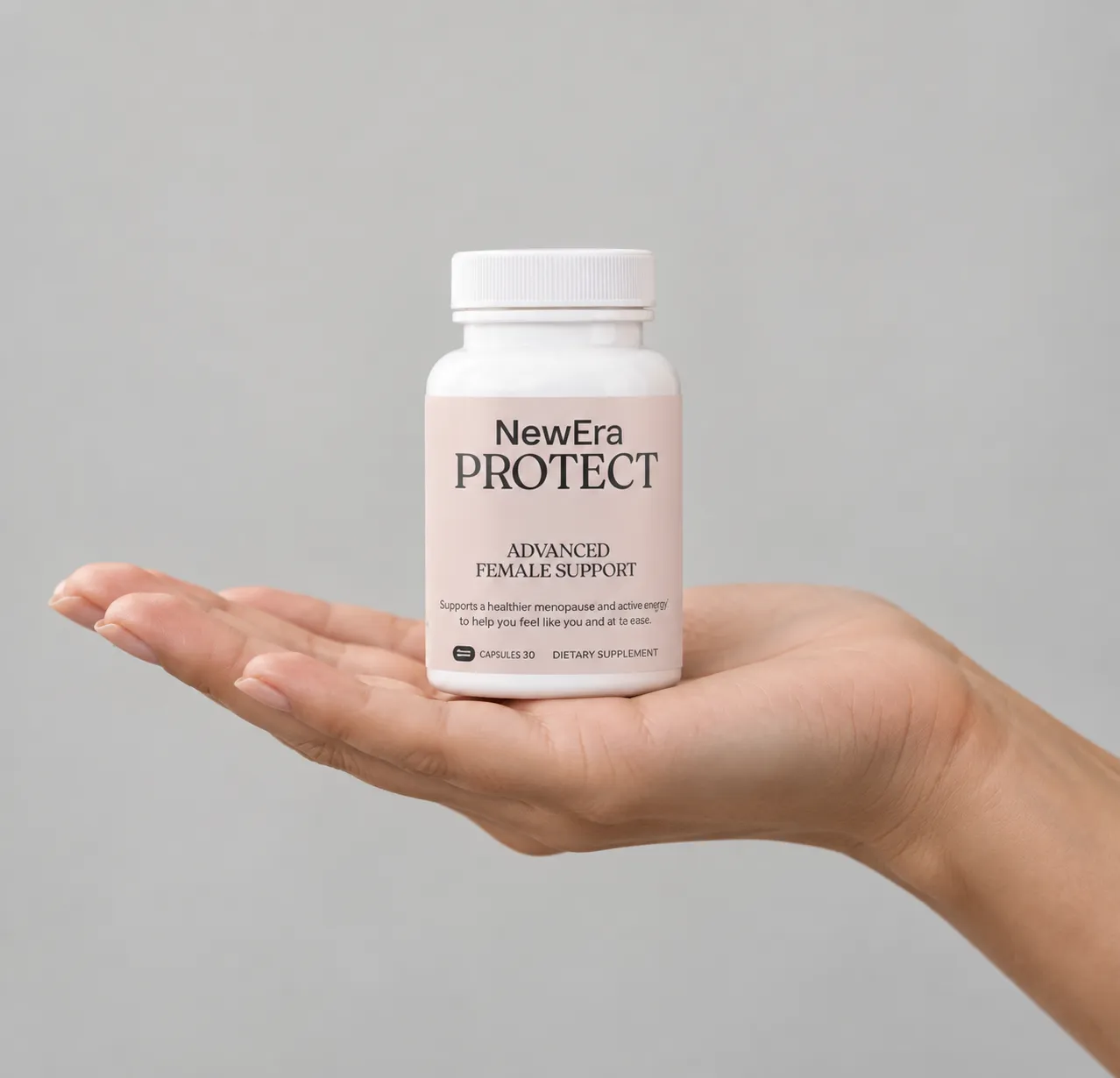 NewEra Protect — the package held in a hand