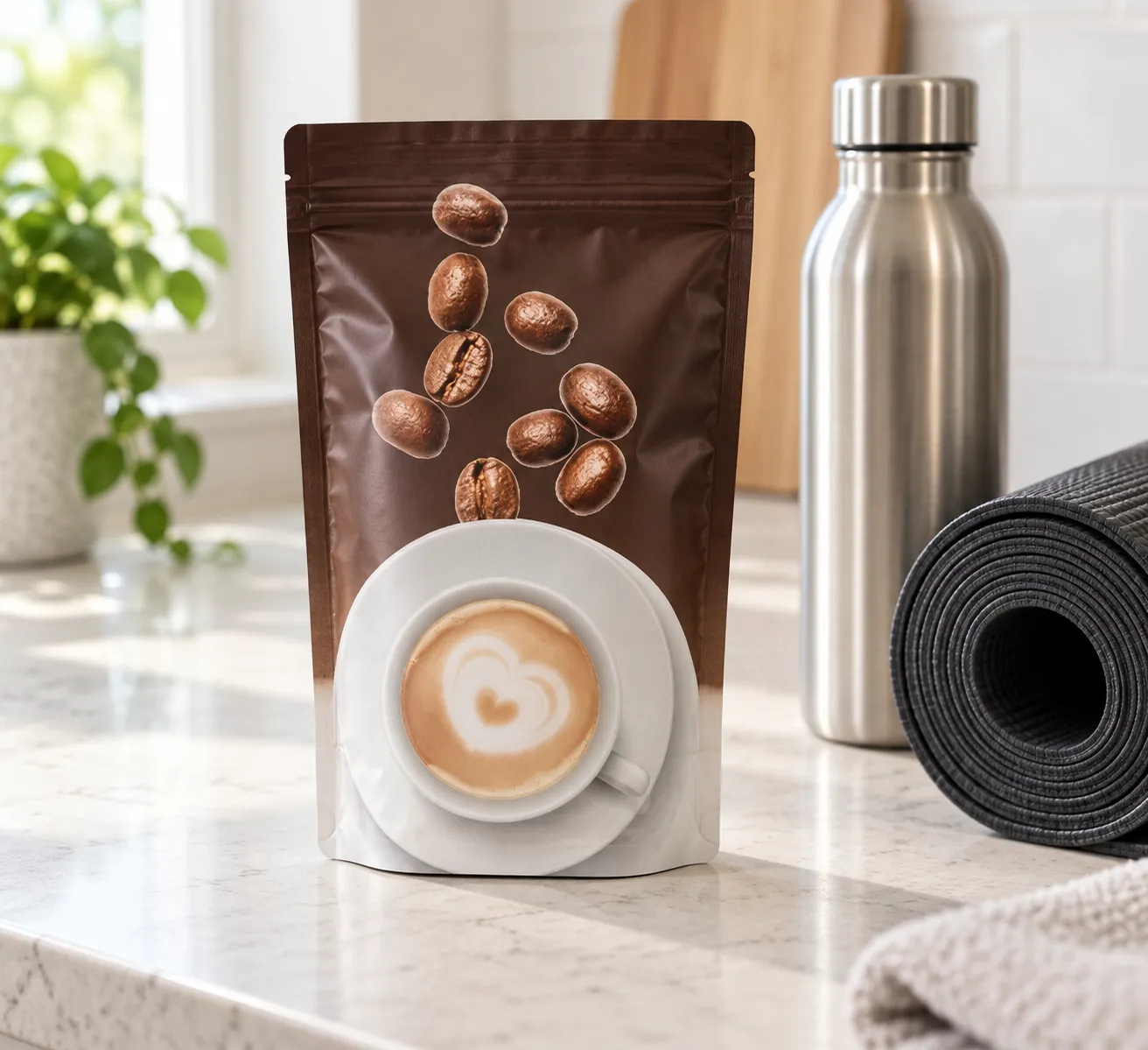 FitSpresso — the package in everyday use