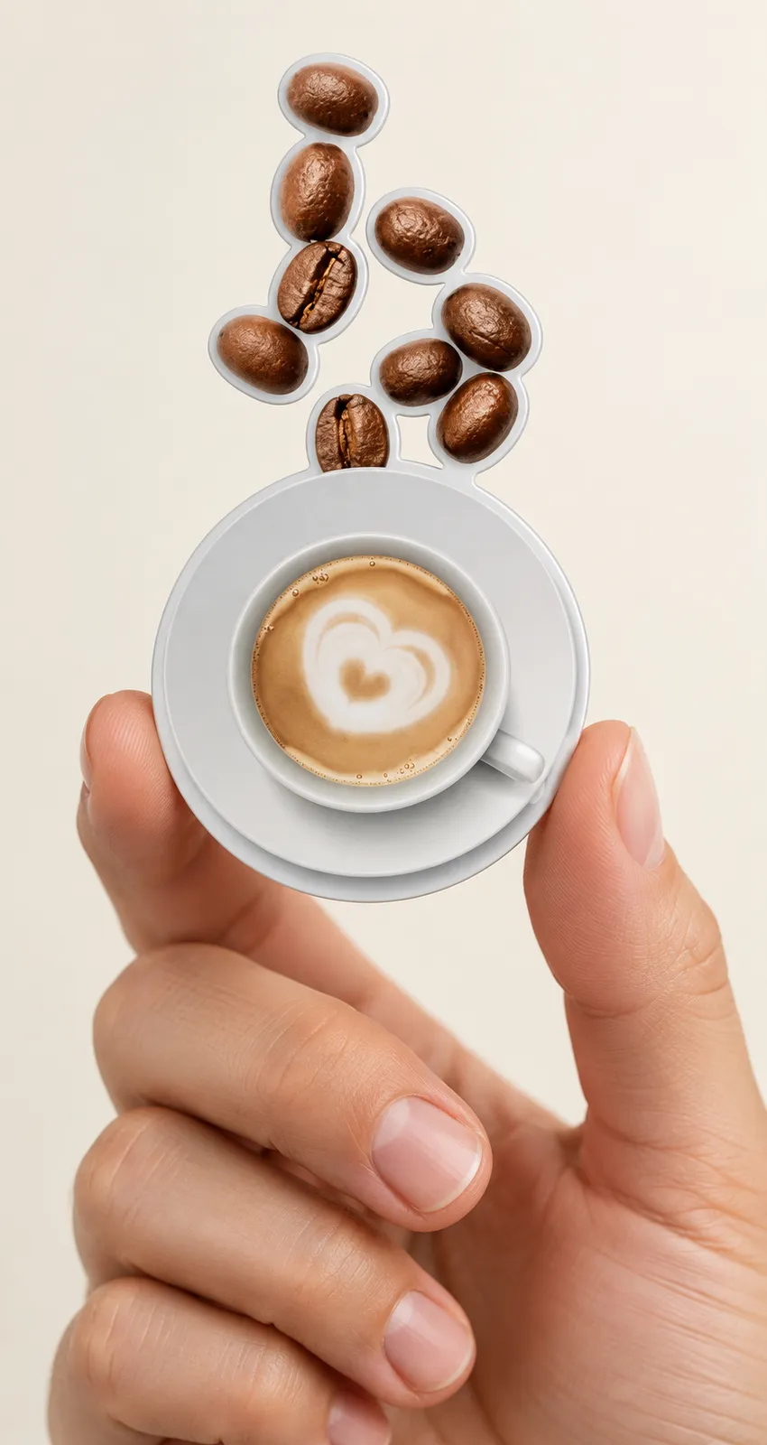 FitSpresso — the package held in a hand