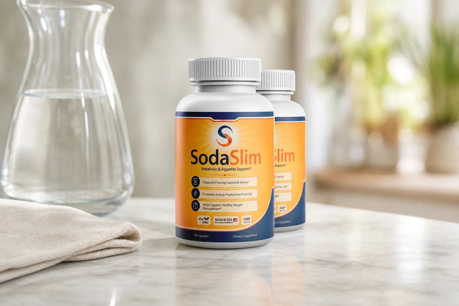 SodaSlim — the package in everyday use